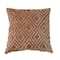Hello Honey® Brown Tufted Diamond Pattern Cotton Throw Pillow